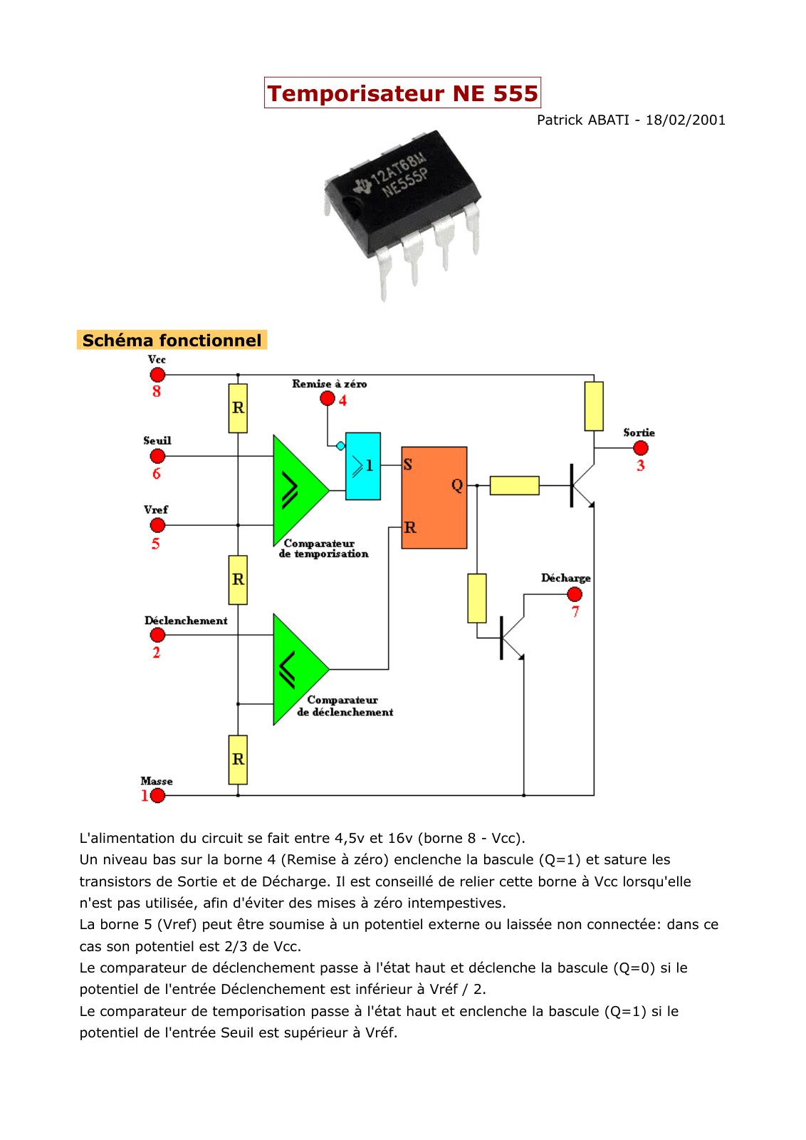First page of ne555