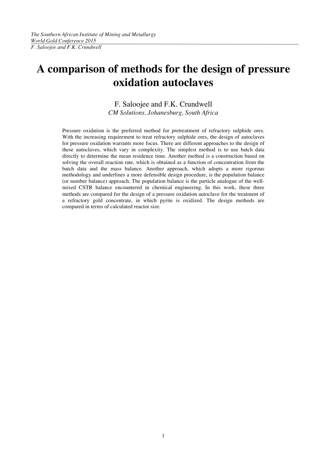 First page of 15 WG01 Saloojee abstr