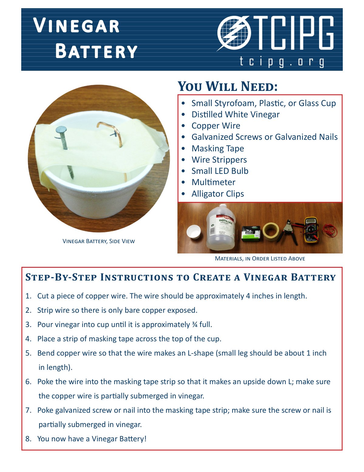First page of VinegarBatteryInstructions 2013 06 14 v2