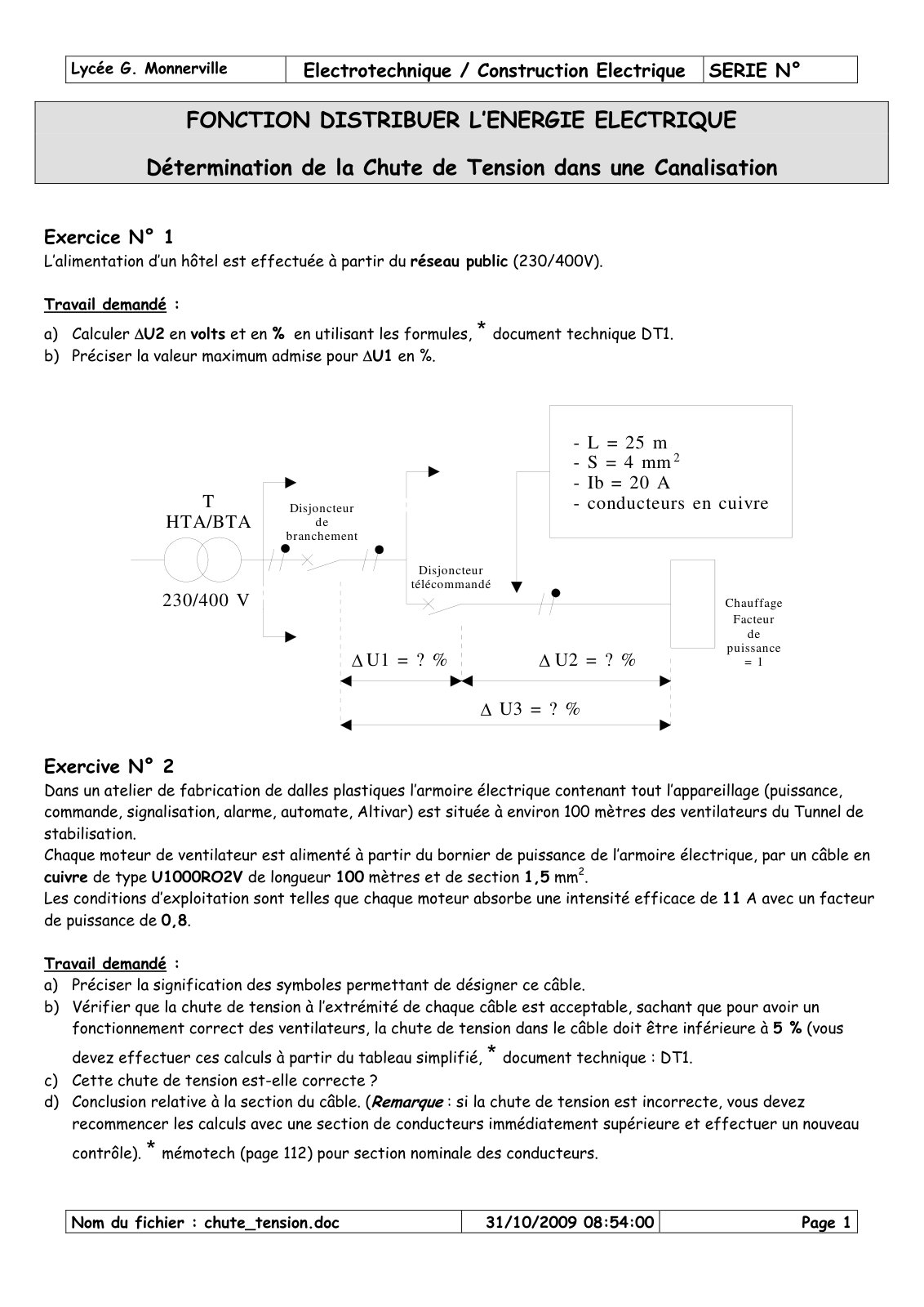 First page of chute tension (1)