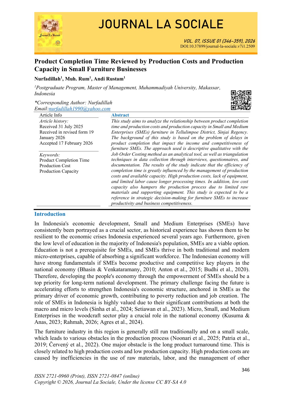 First page of Product Completion Time Reviewed by Production Cos