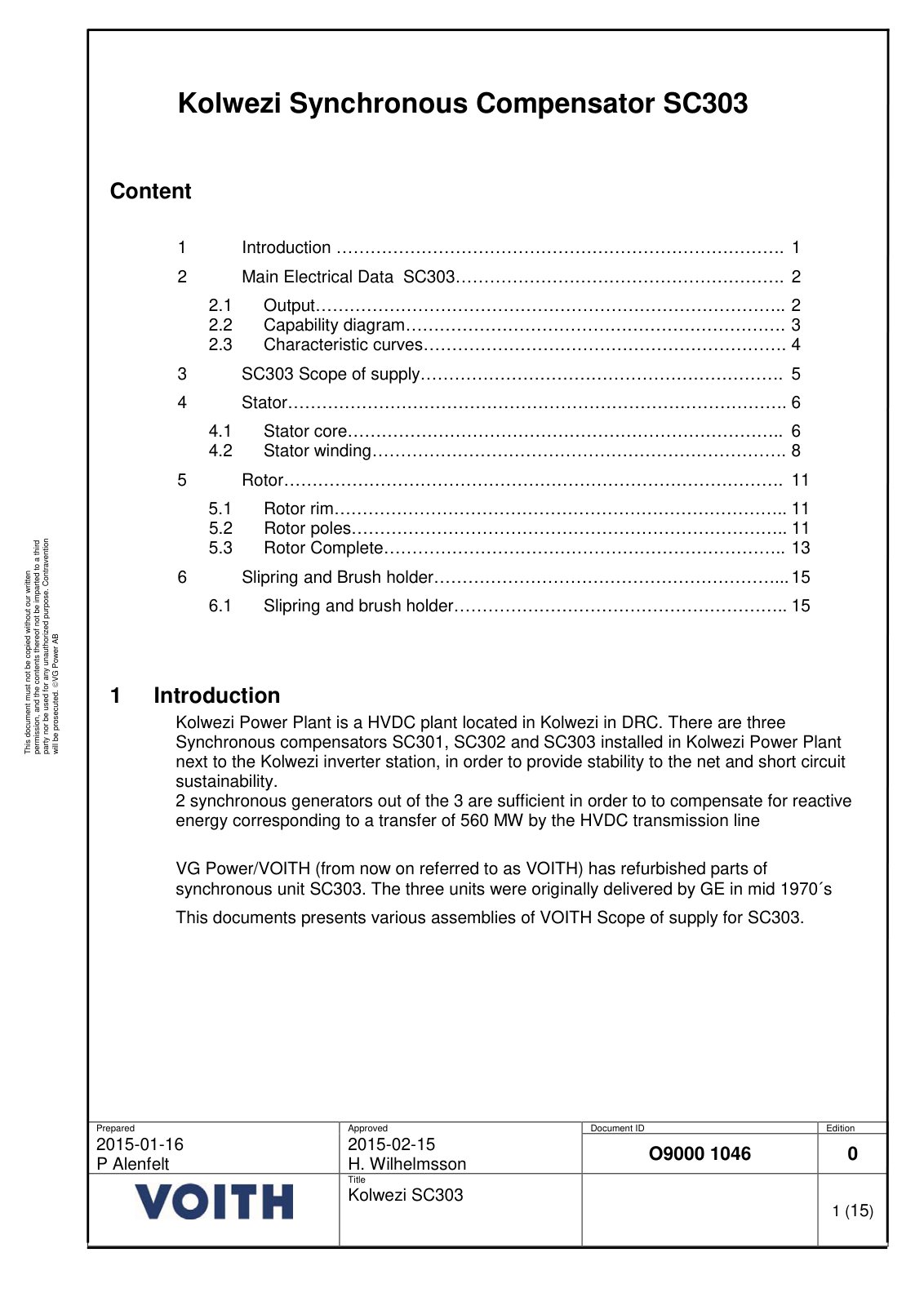 First page of o9000 1046 