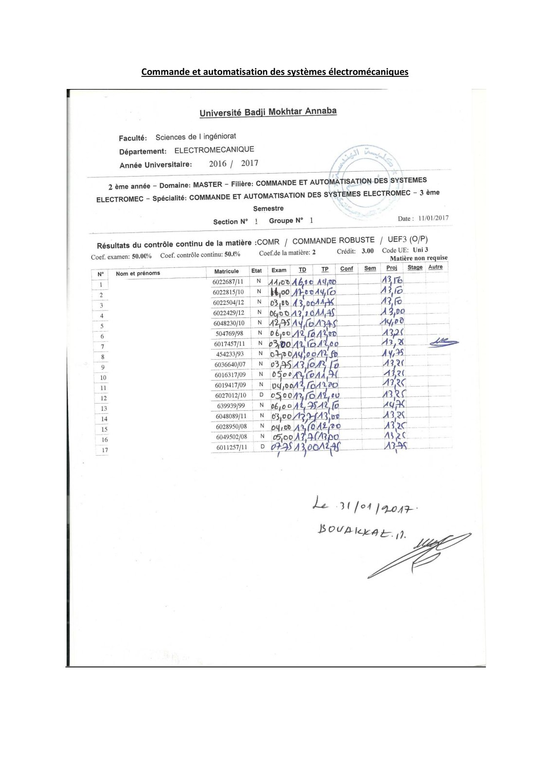 First page of m2ca