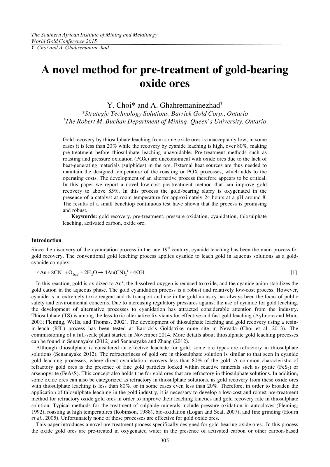 First page of 305 312 WG04 Ghahremaninezhad