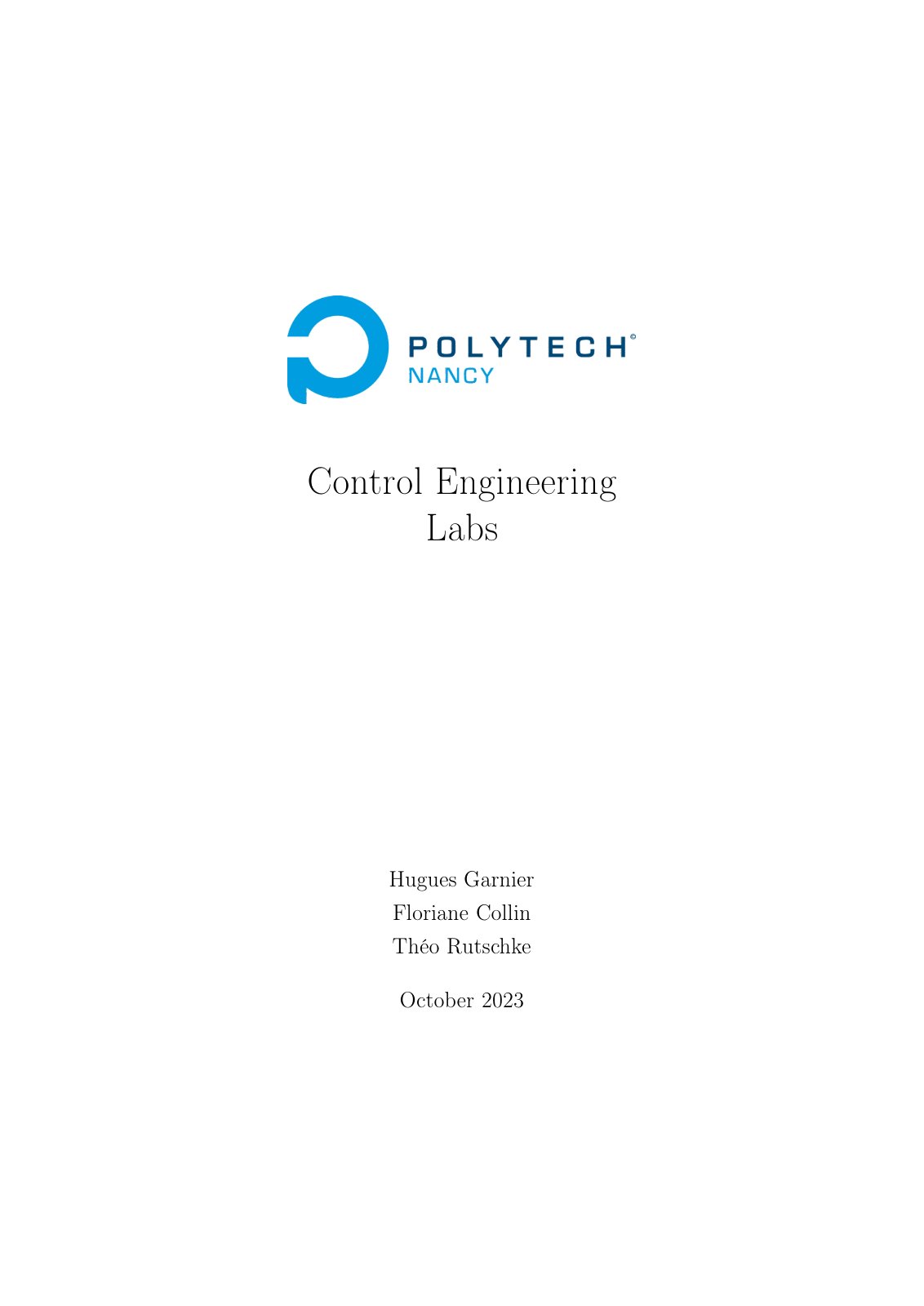 First page of Lab Auto 2023