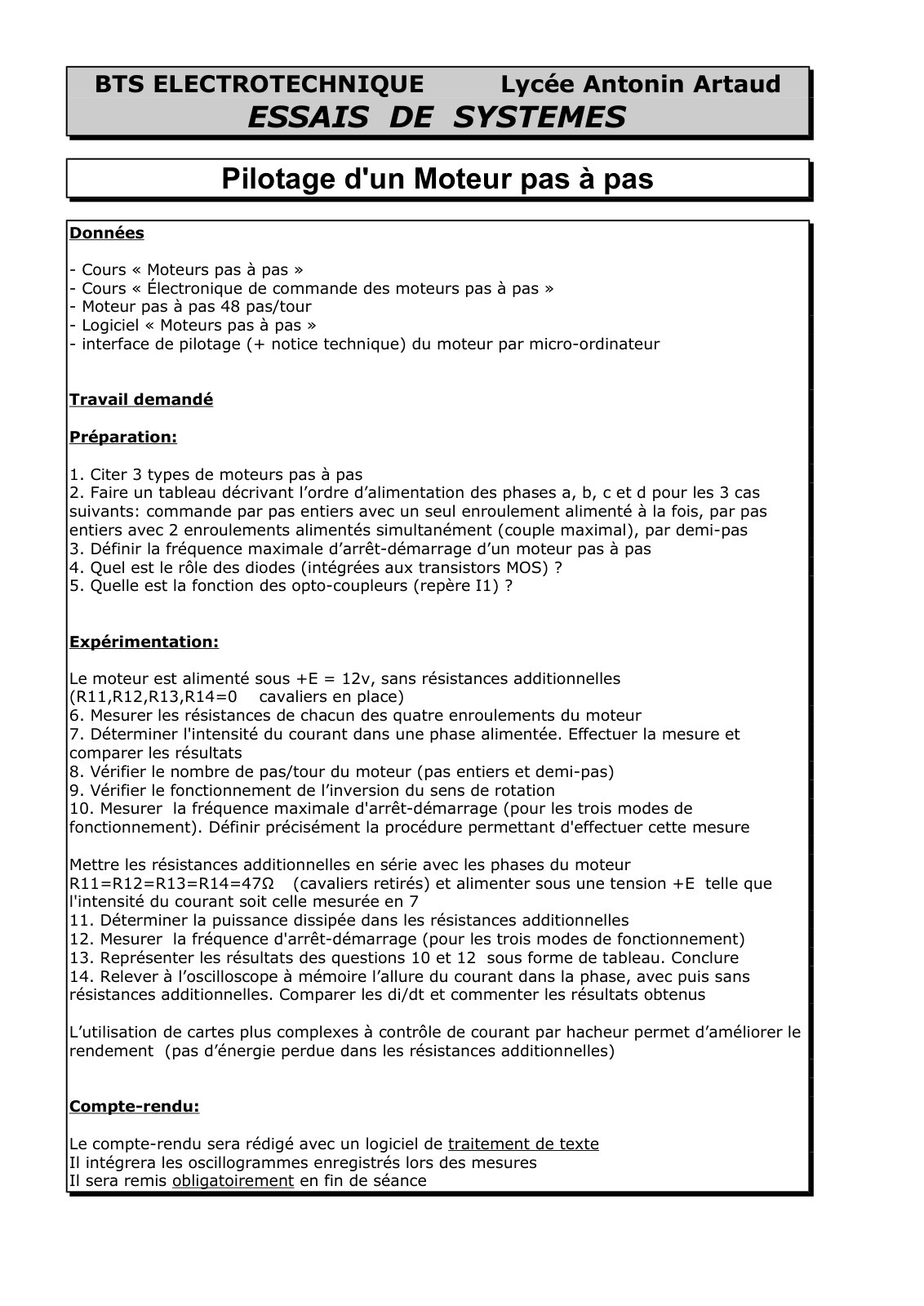 First page of taf