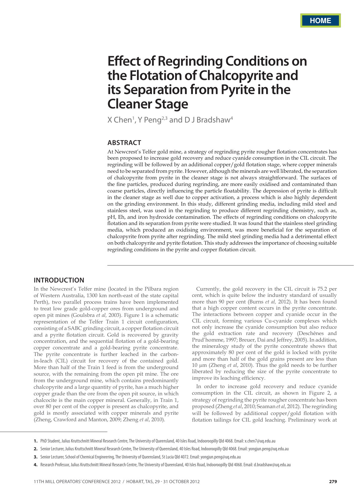 First page of Chen p279