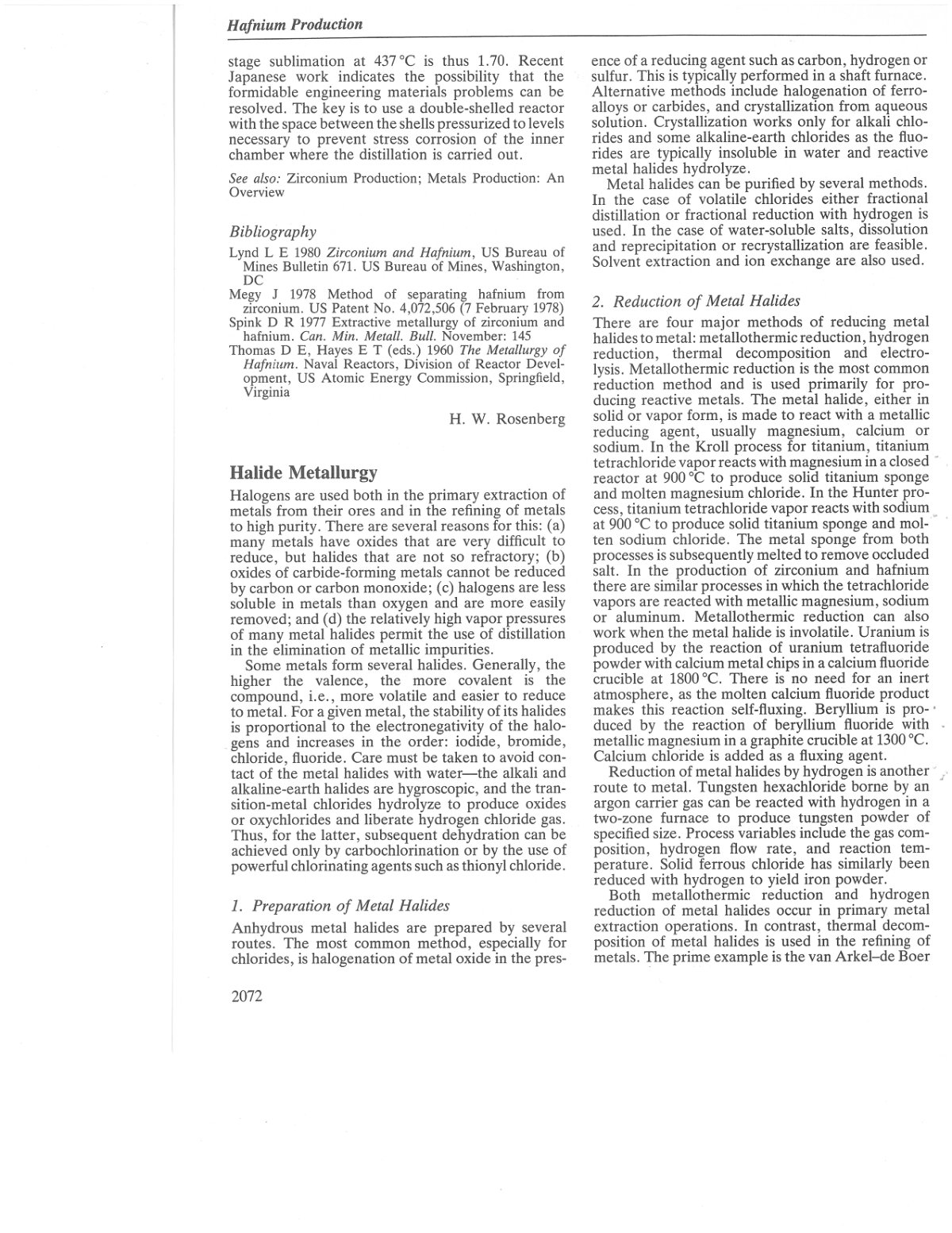 First page of Halide Metallurgy