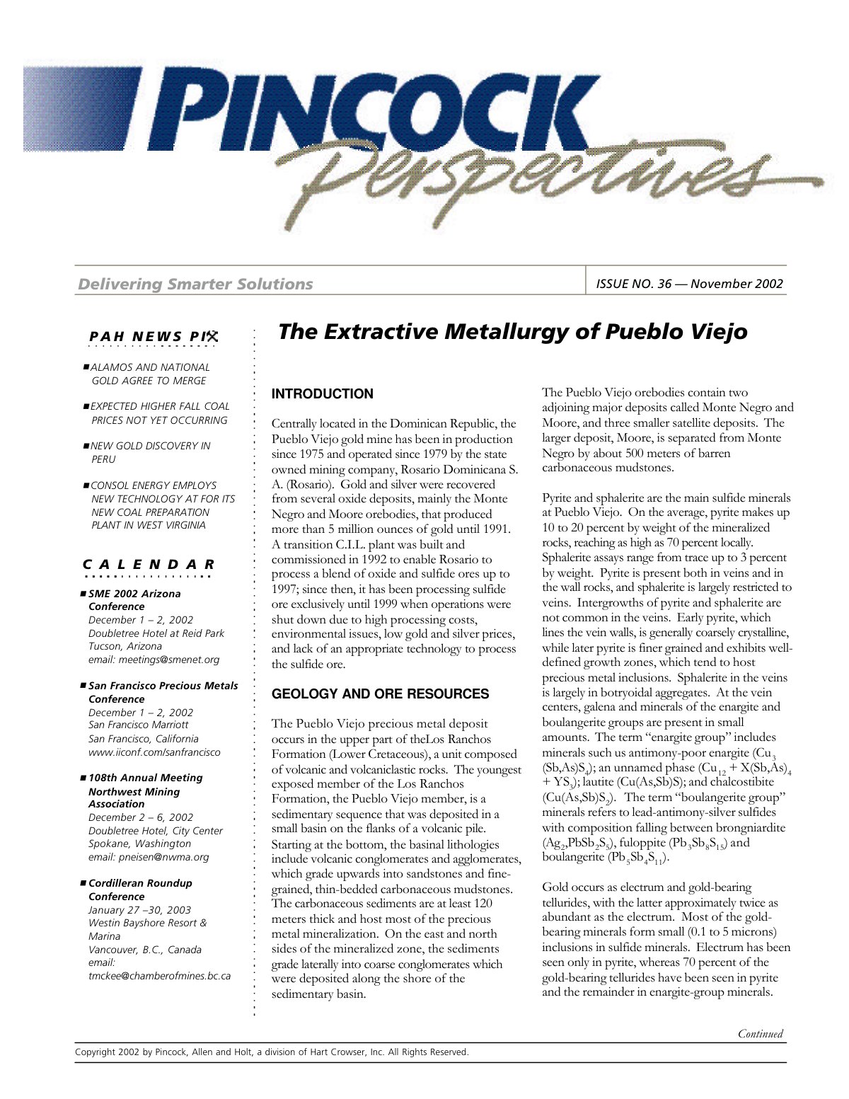 First page of PAH 36