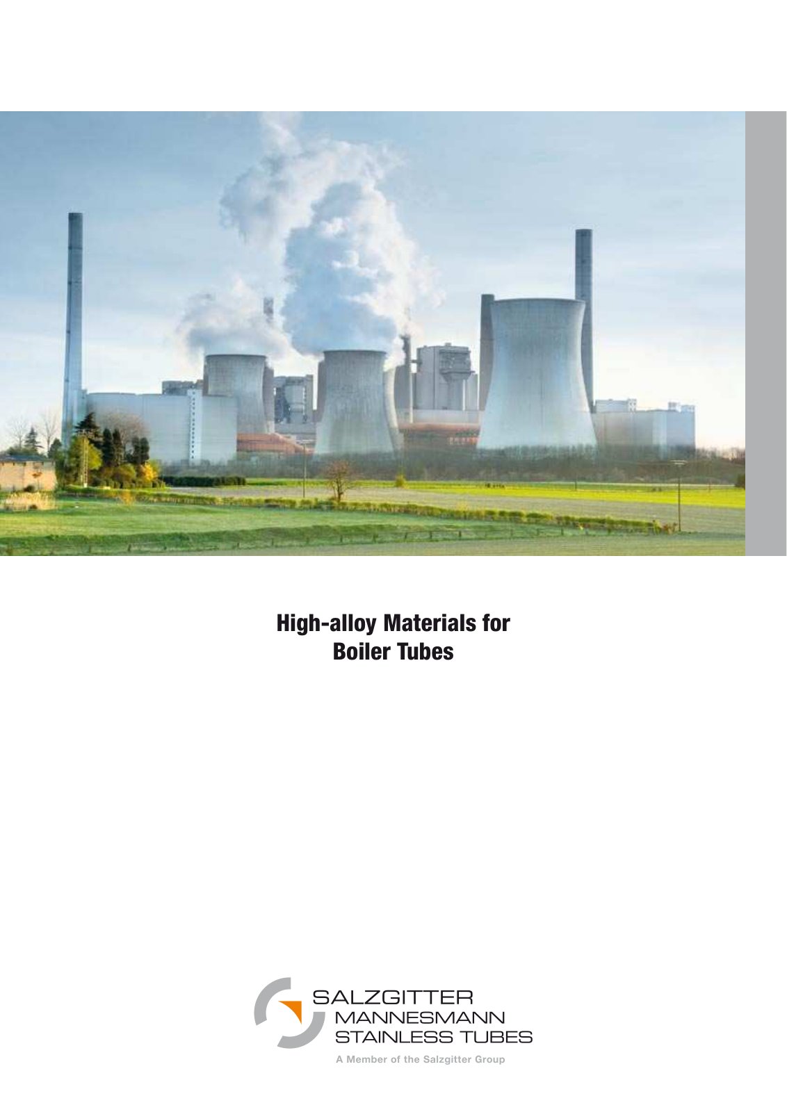 First page of High alloy Materials for Boiler Tubes