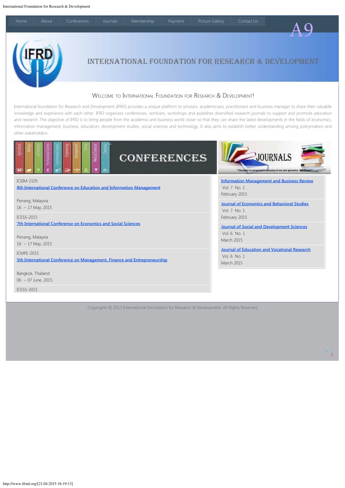 First page of The Relationship between Air Transport a