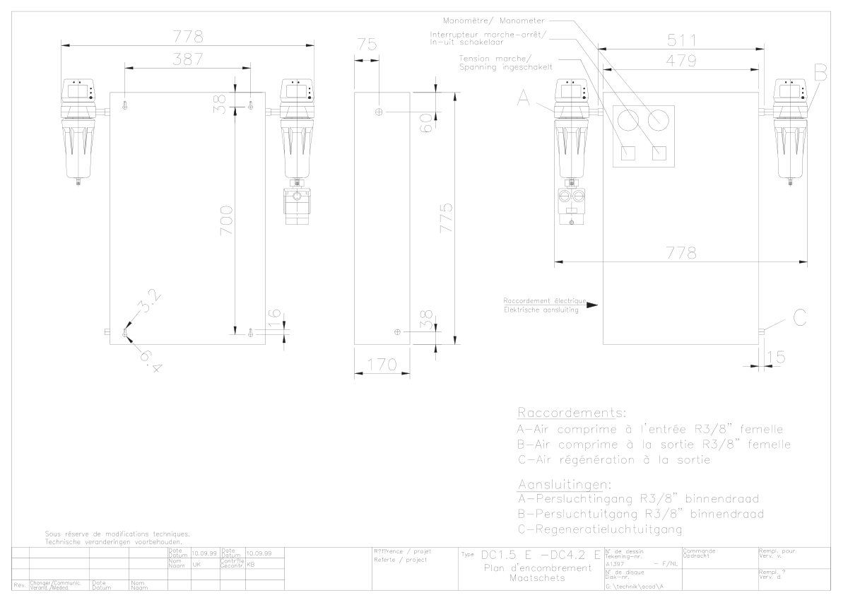 First page of Technical Document