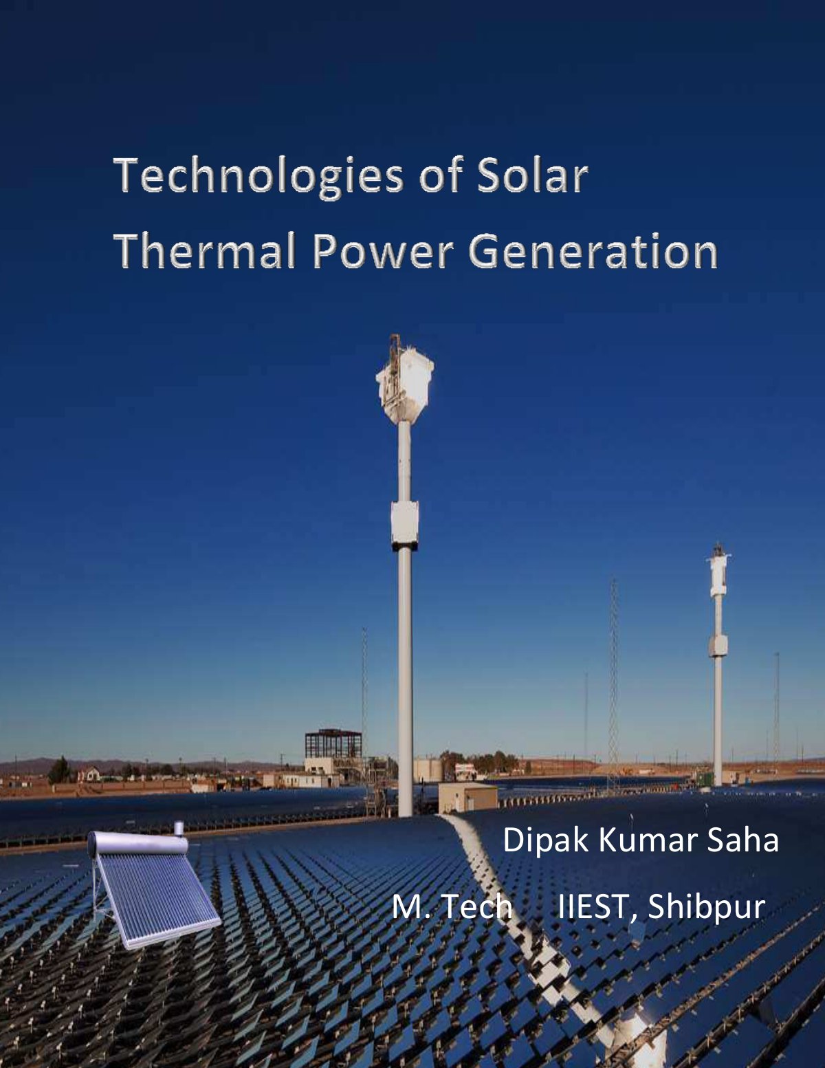 First page of Technologies of Solar Thermal Power Generation