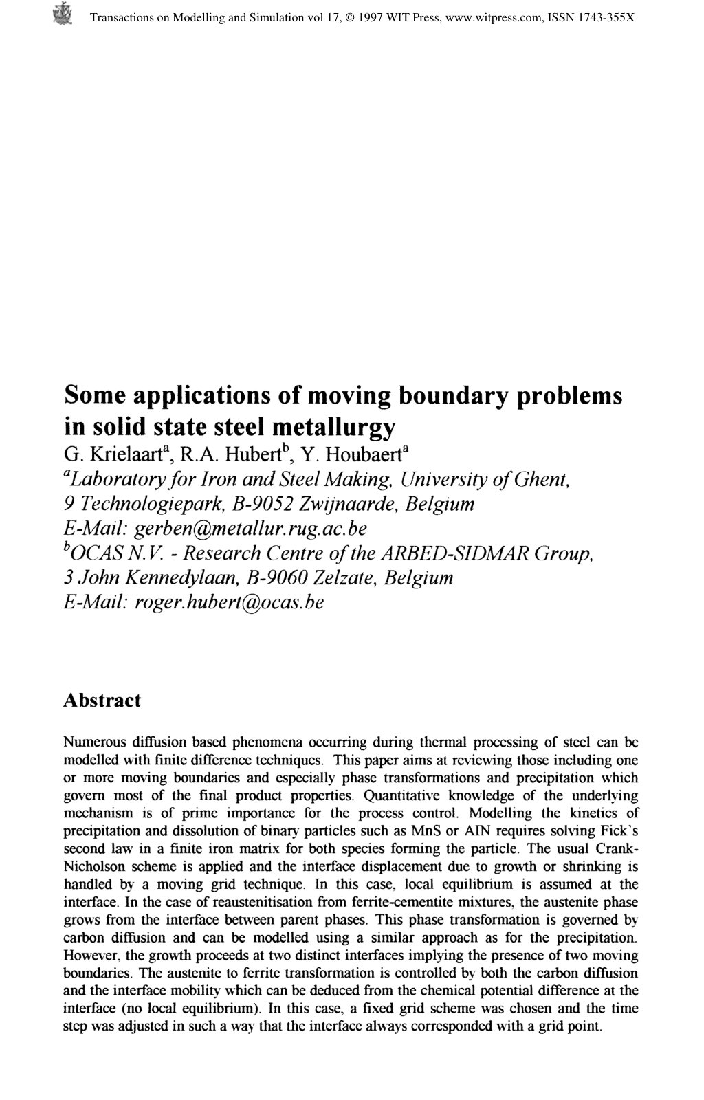 First page of MB97032FU