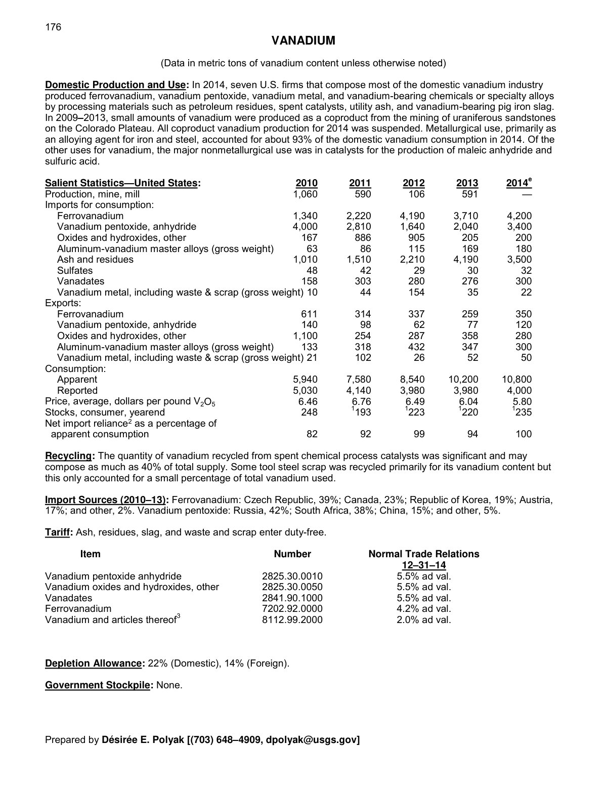 First page of mcs 2015 vanad