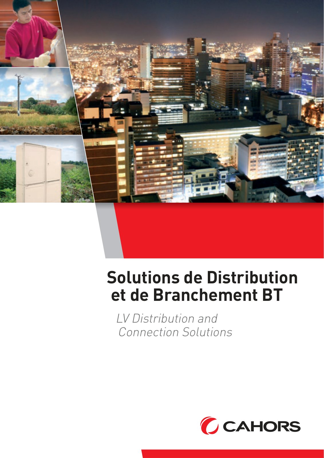 First page of solutions de distribution et de branchement bt
