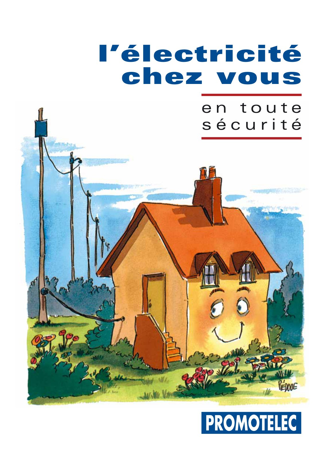 First page of l’électricité chez vous en toute sécurité