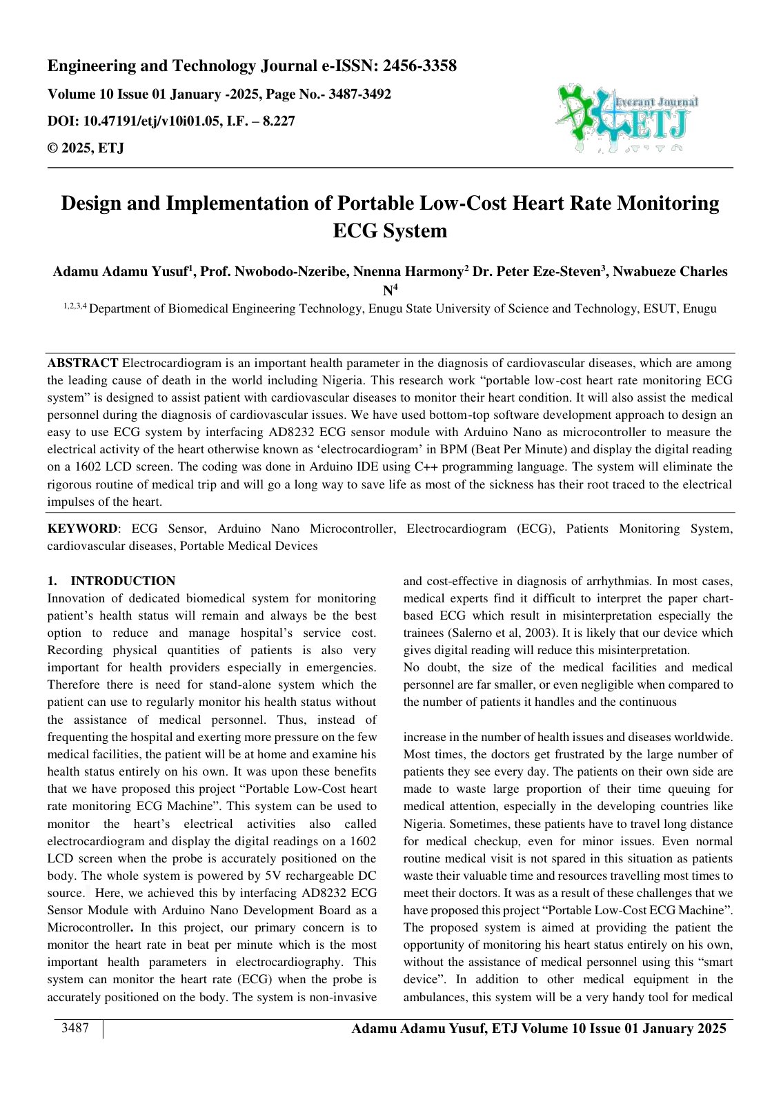 First page of 5