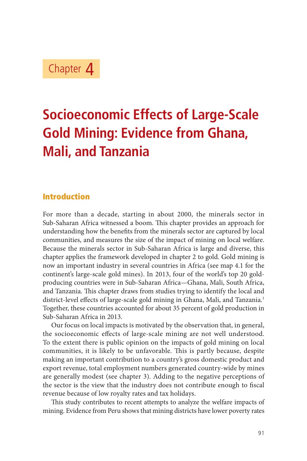 First page of Socioeconomic Effects of Large Scale Gol
