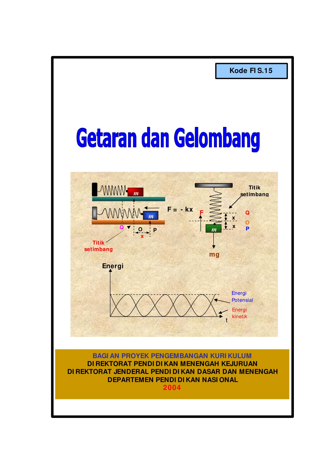 First page of Getaran dan Gelombang