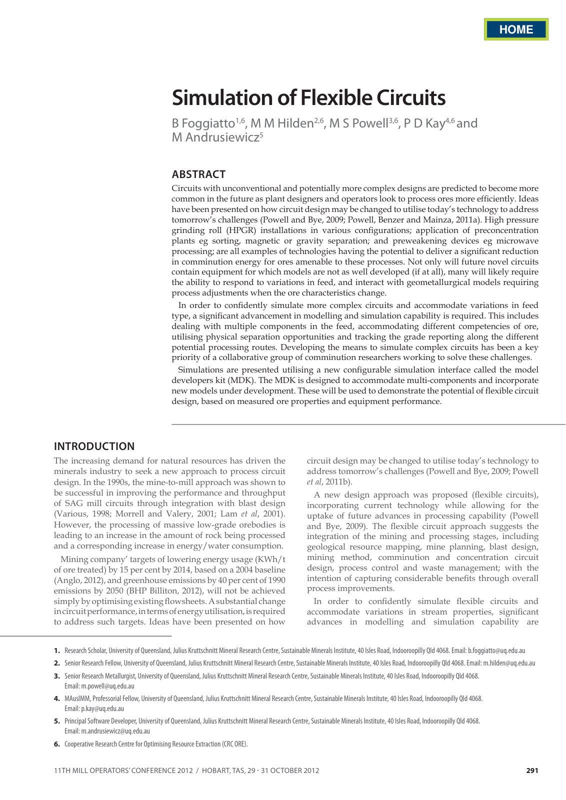 First page of Foggiatto