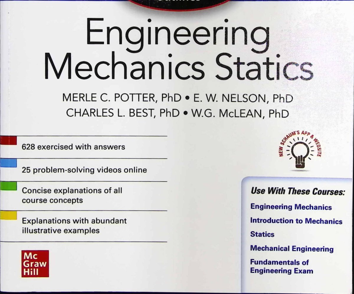 First page of Engineering Mechanics Statics