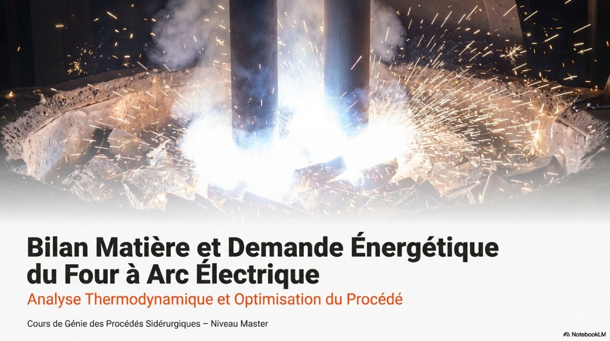 First page of Bilan Matière et Demande Énergétique du Four à Arc Électrique