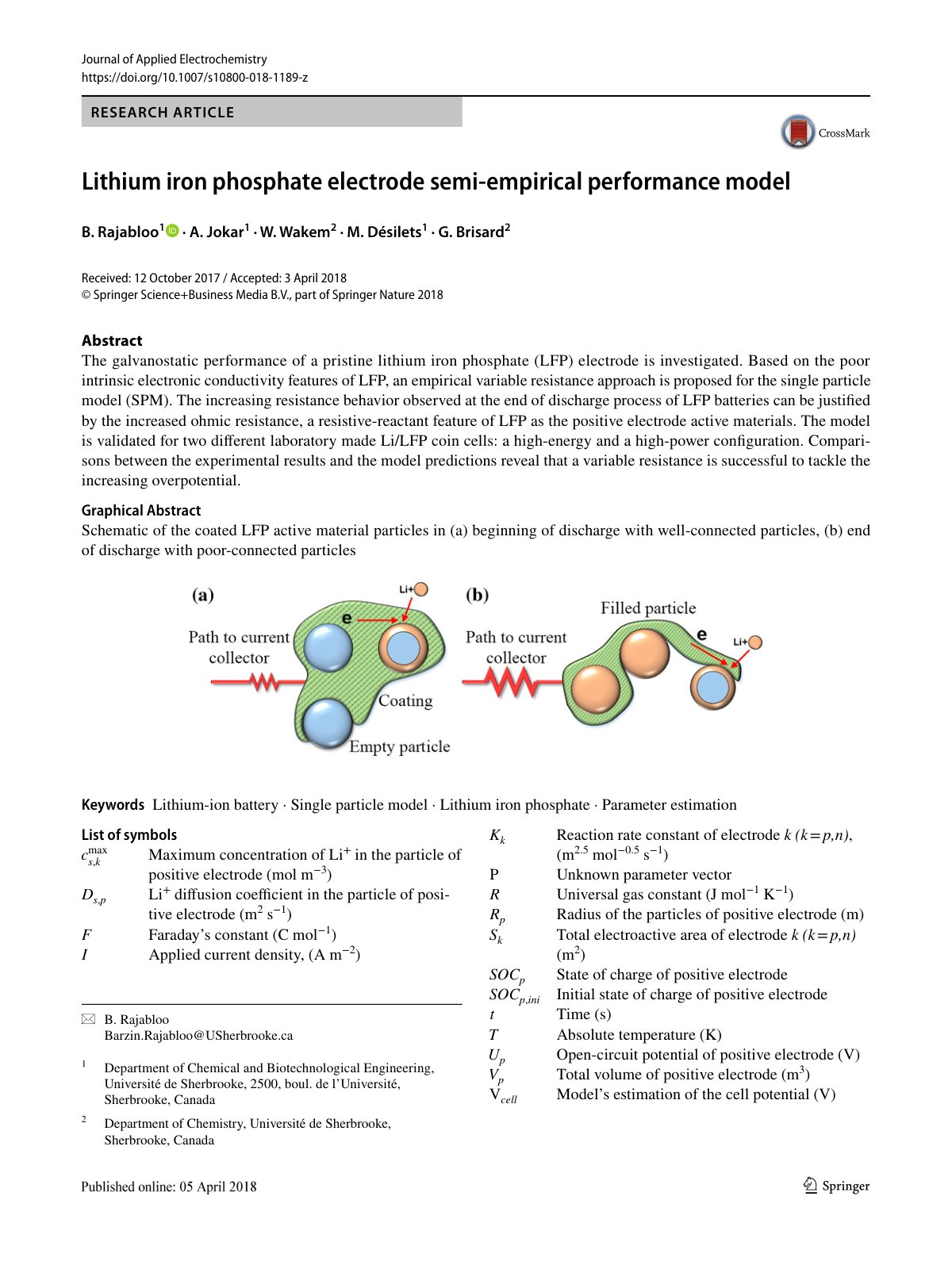 First page of Lithium iron phosphate electrode semi em