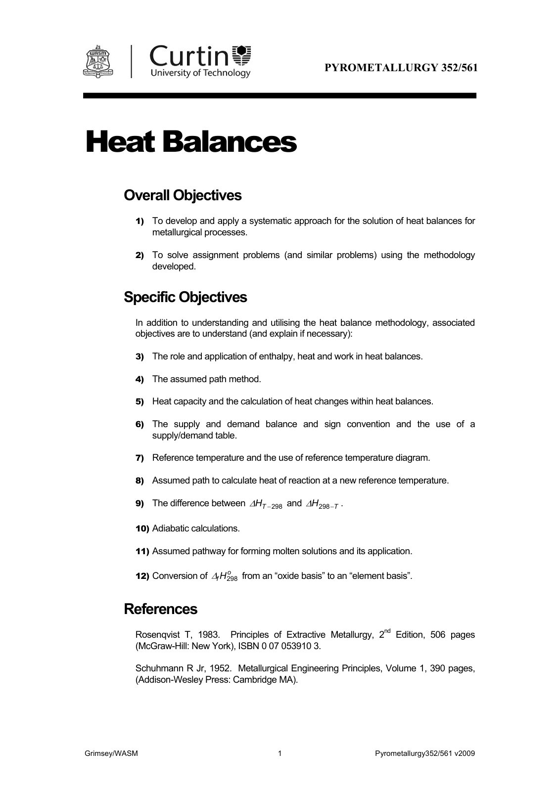 First page of HeatBal2009