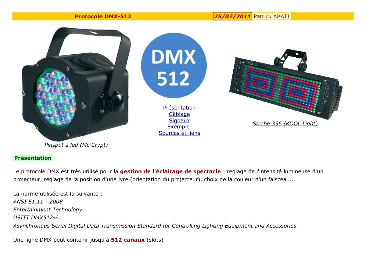 First page of dmx 512 (1)