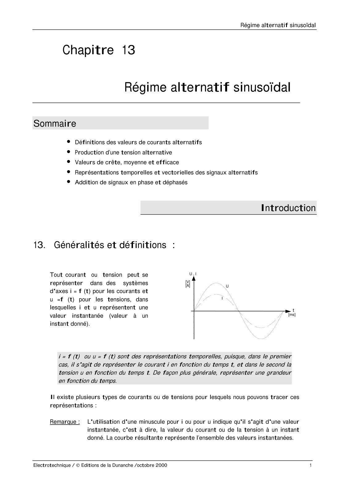 First page of sinusoidal