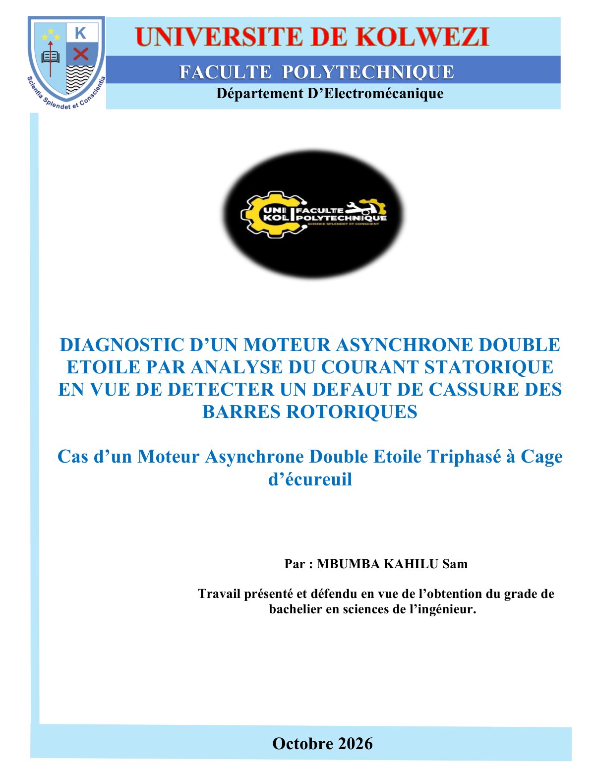 First page of SAM MK FIN2026 POLYTECH UNIKOL