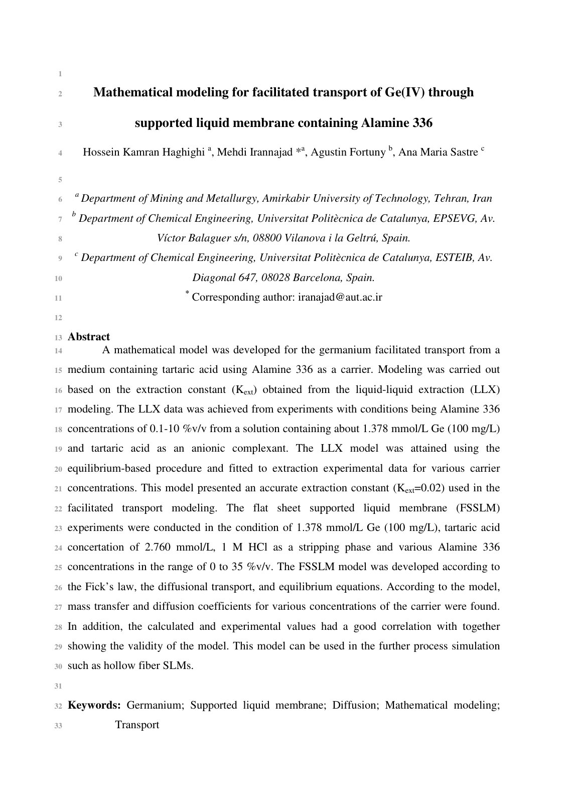 First page of Mathematical modeling for facilitated tr (1)