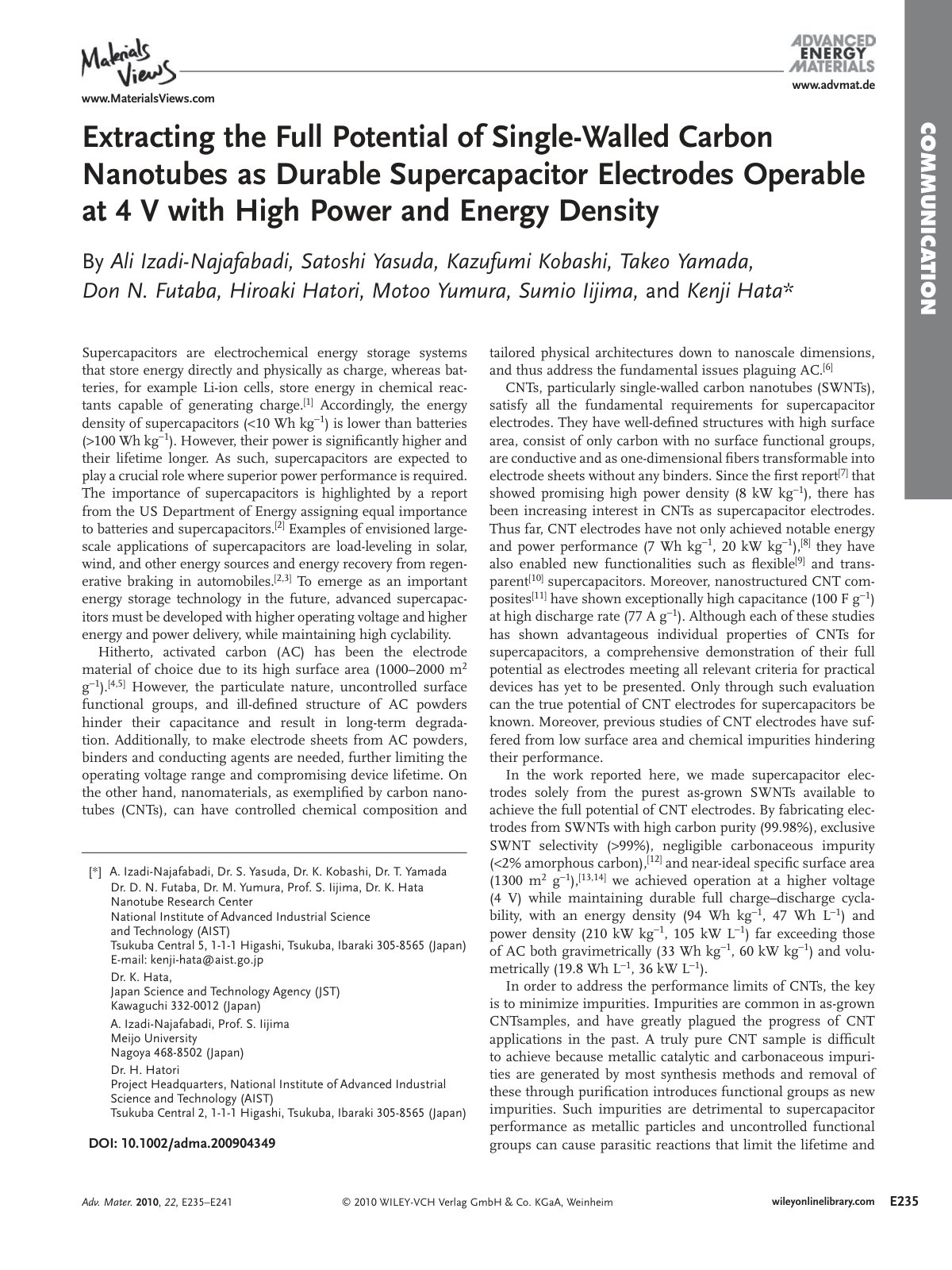 First page of Extracting the Full Potential of Single