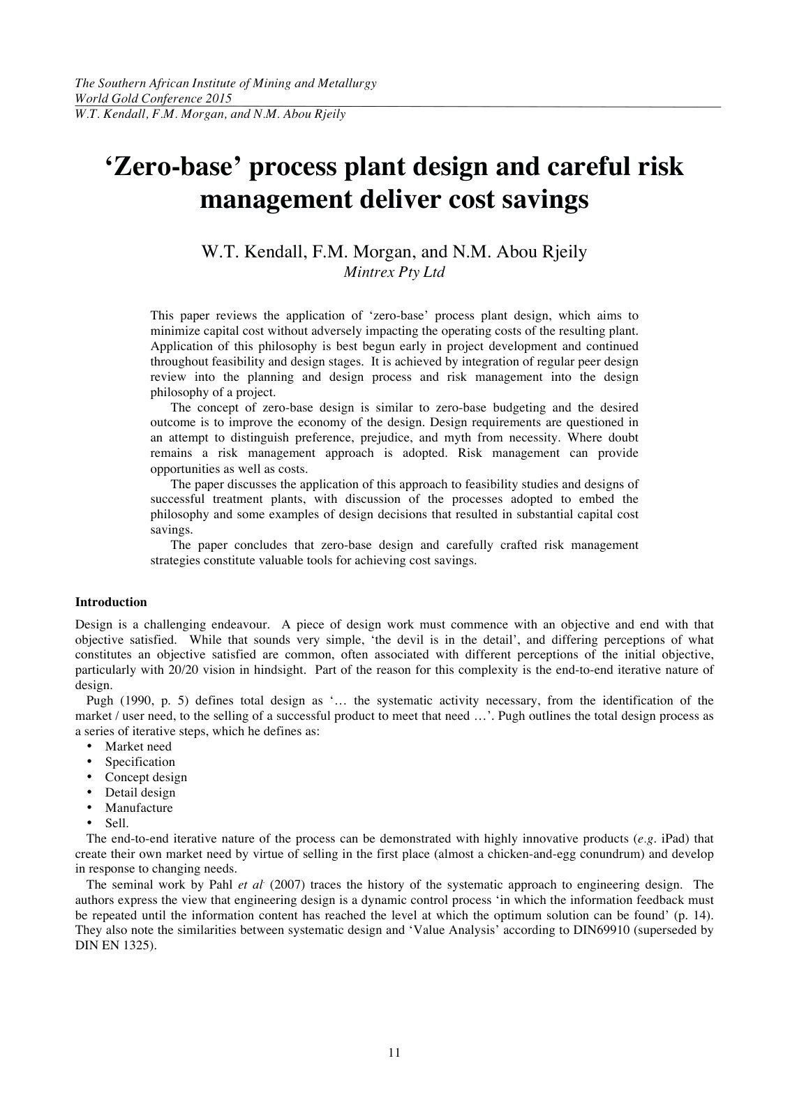 First page of 11 20 WG02 Morgan