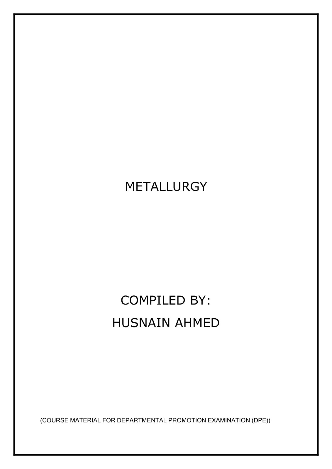 First page of 116005576 Metallurgy