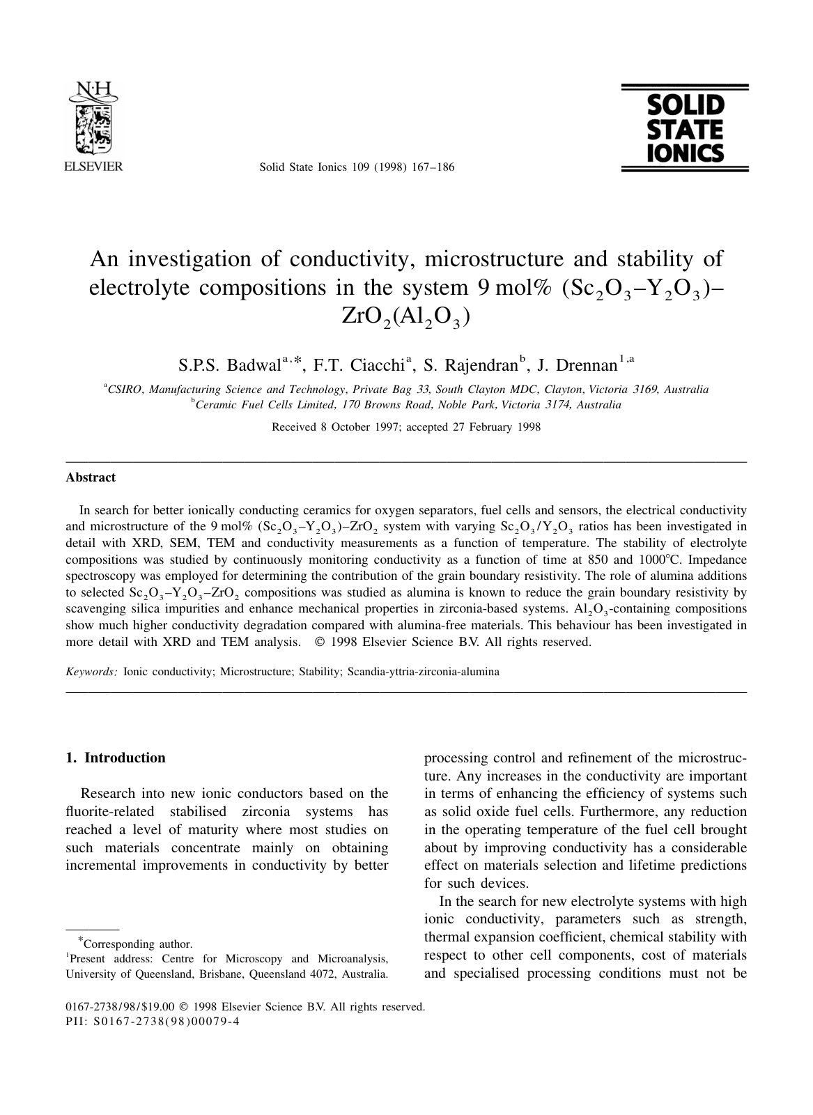 First page of An investigation of conductivity microst